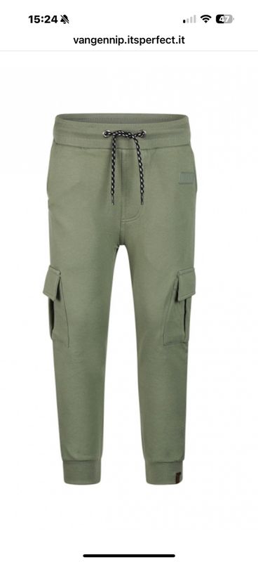 Koko Noko Joggingbroek – Kaki met zakken