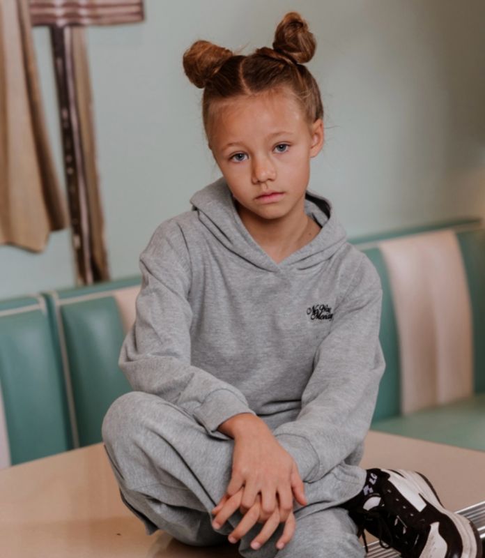 No Way Monday Hoodie – Mid Grey