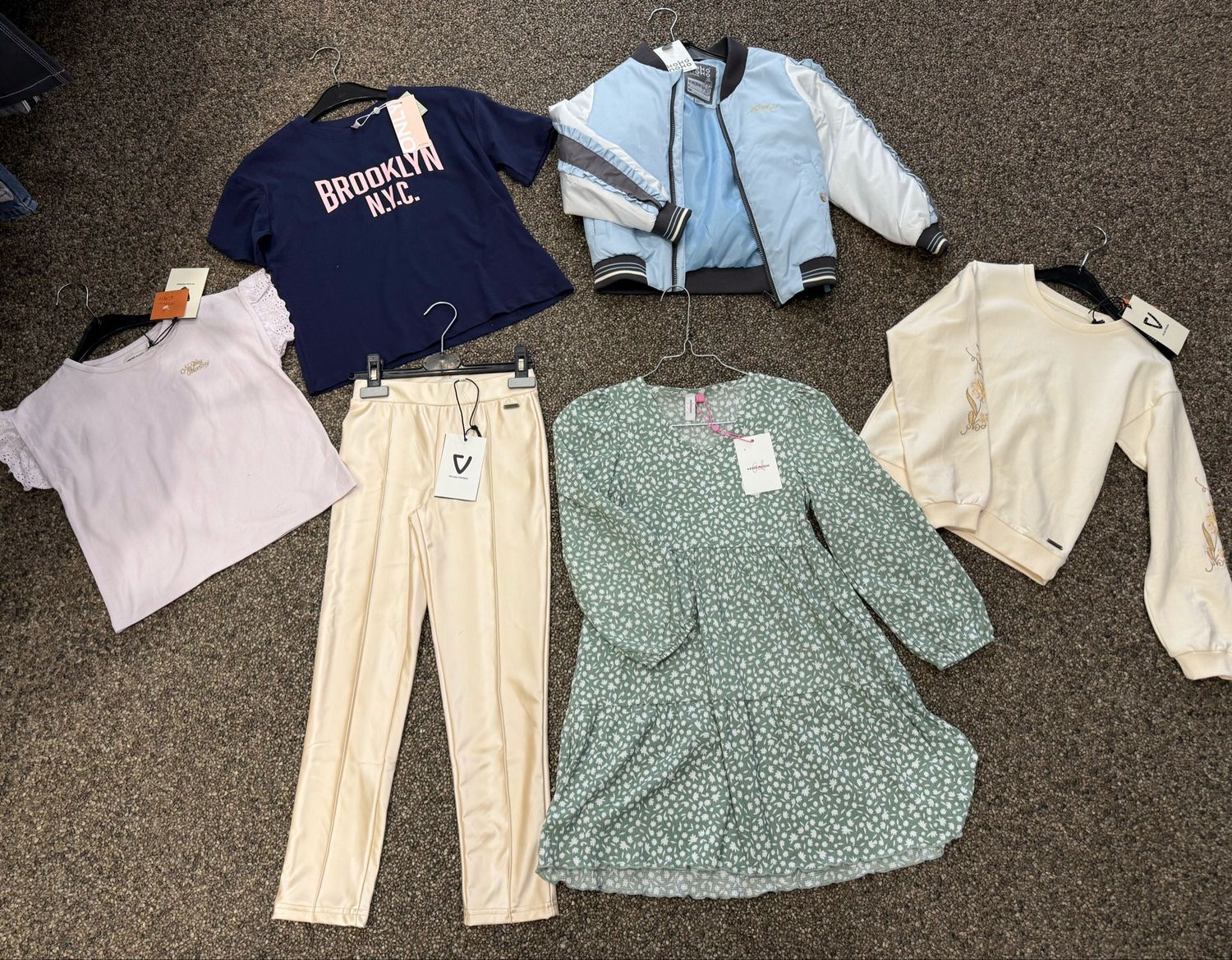 Voordeelpakket 2 voor meisjes maat 122/128 – Koko Noko, Name It, Kid Only &amp; Someone – NIEUW 6 stuks voor slechts €35,99!