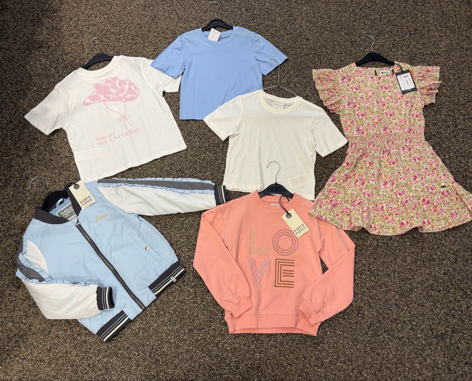 Voordeelpakket 4 voor meisjes maat 122/128– Koko Noko, Name It, Kid Only &amp; Someone – NIEUW 6 stuks voor slechts €35,99!
