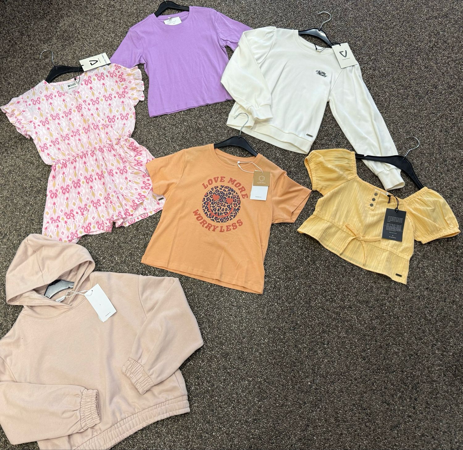 Voordeelpakket 5 voor meisjes maat 122/128– Koko Noko, Name It, Kid Only &amp; Someone – NIEUW 6 stuks voor slechts €35,99!