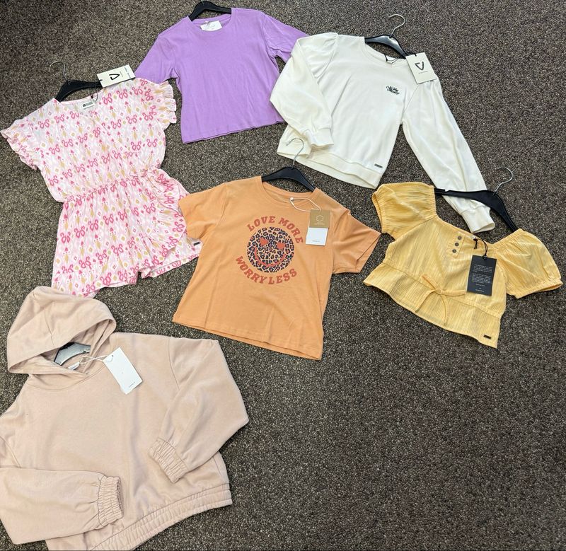 Voordeelpakket 5 voor meisjes maat 122/128– Koko Noko, Name It, Kid Only &amp; Someone – NIEUW 6 stuks voor slechts €35,99!
