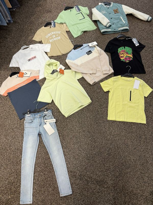 Voordeelpakket 5 voor jongens maat 122/128– Name It, Koko Noko, Someone &amp; Levi’s – 10 stuks voor slechts €49,99!