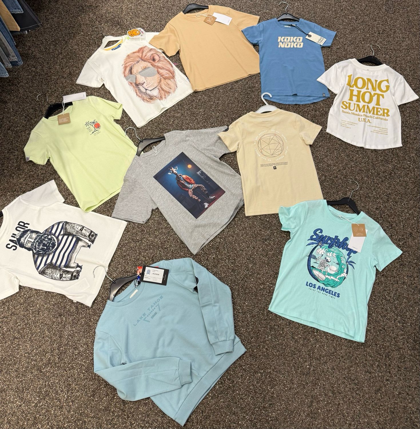 Voordeelpakket 7 voor jongens maat 122/128– Name It, Koko Noko, Someone &amp; Levi’s – 10 stuks voor slechts €49,99!