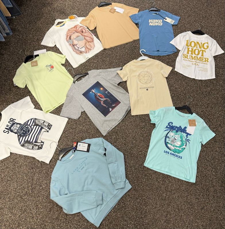 Voordeelpakket 7 voor jongens maat 122/128– Name It, Koko Noko, Someone &amp; Levi’s – 10 stuks voor slechts €49,99!