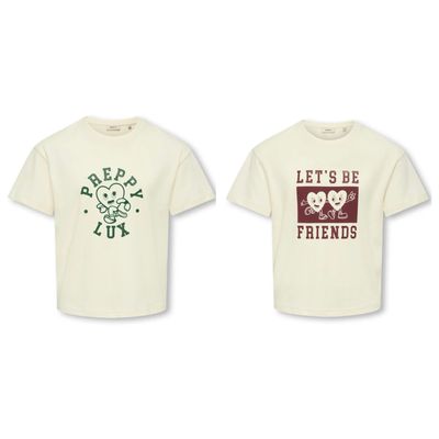 KOGGITTA S/S BOXY PRINTED TOP JRS