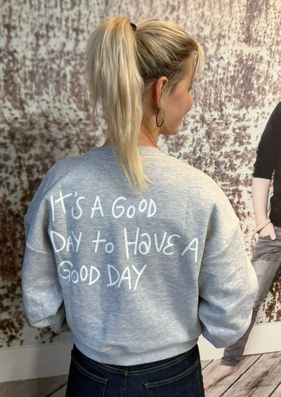 JJXX sweater met backprint Mila