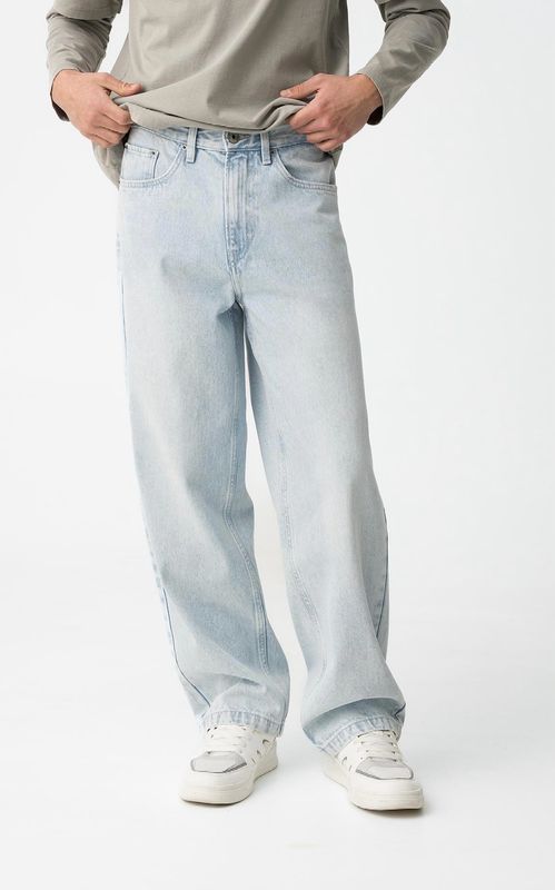Superbaggy jeans light blue Tiffosi Oski