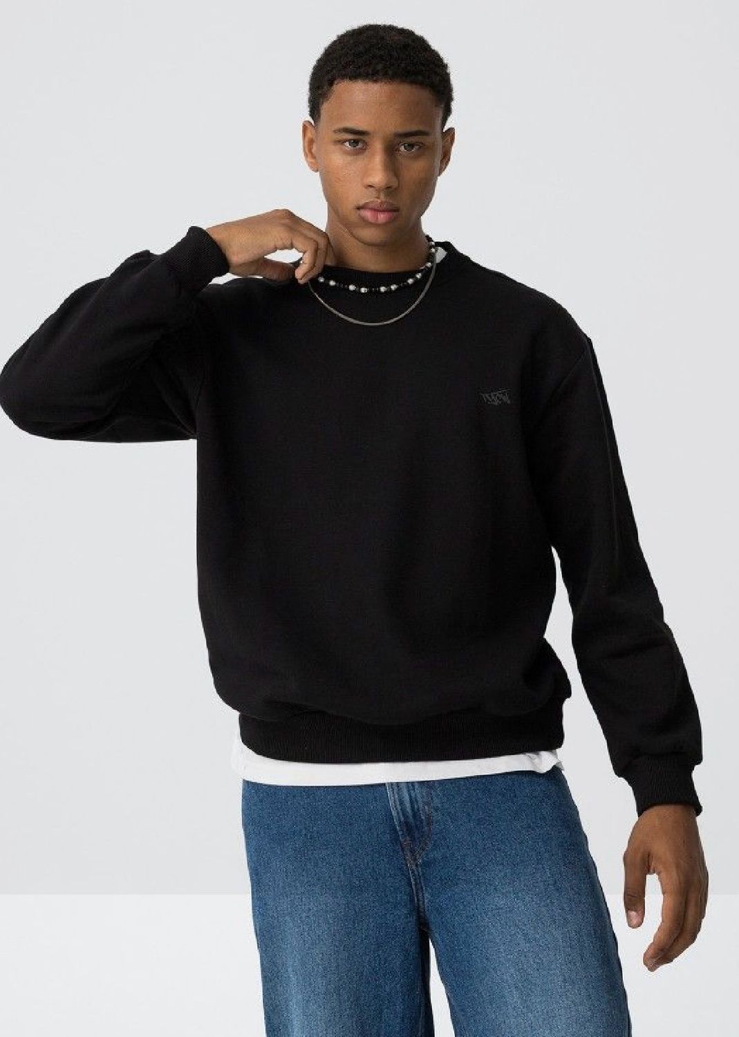 Zwarte sweater Tiffosi Javier