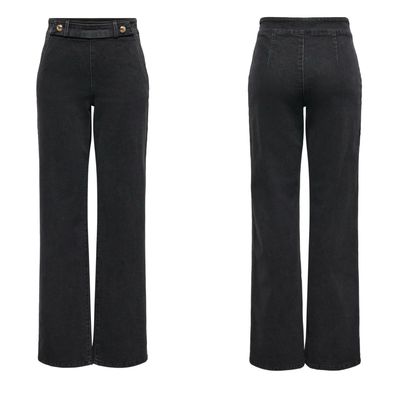 JDY GEGGO wide jeans grey