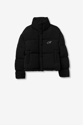 Zwarte bomberjacket Tiffosi girl Cockatoo