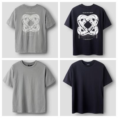 T-shirt LMTD mét backprint NLMOMENT