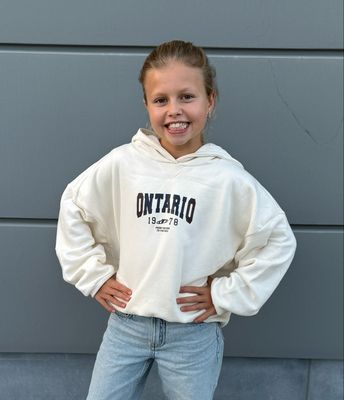 Tiffosi hoodie ecru Corgi