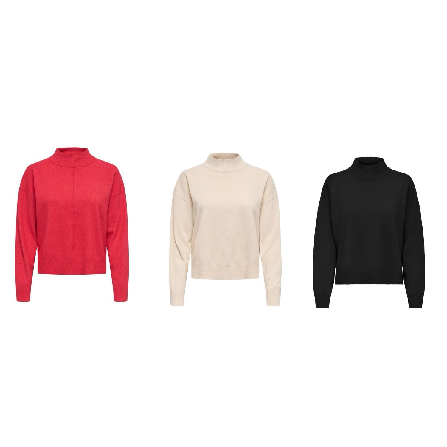 JDYAMORE LIFE L/S HN PULLOVER KNT