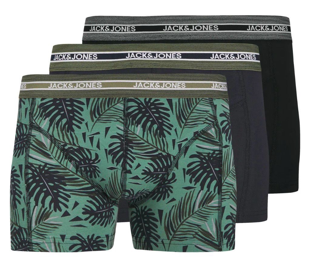 JACEZRA LEAVES TRUNKS 3 coole boxershort boys
