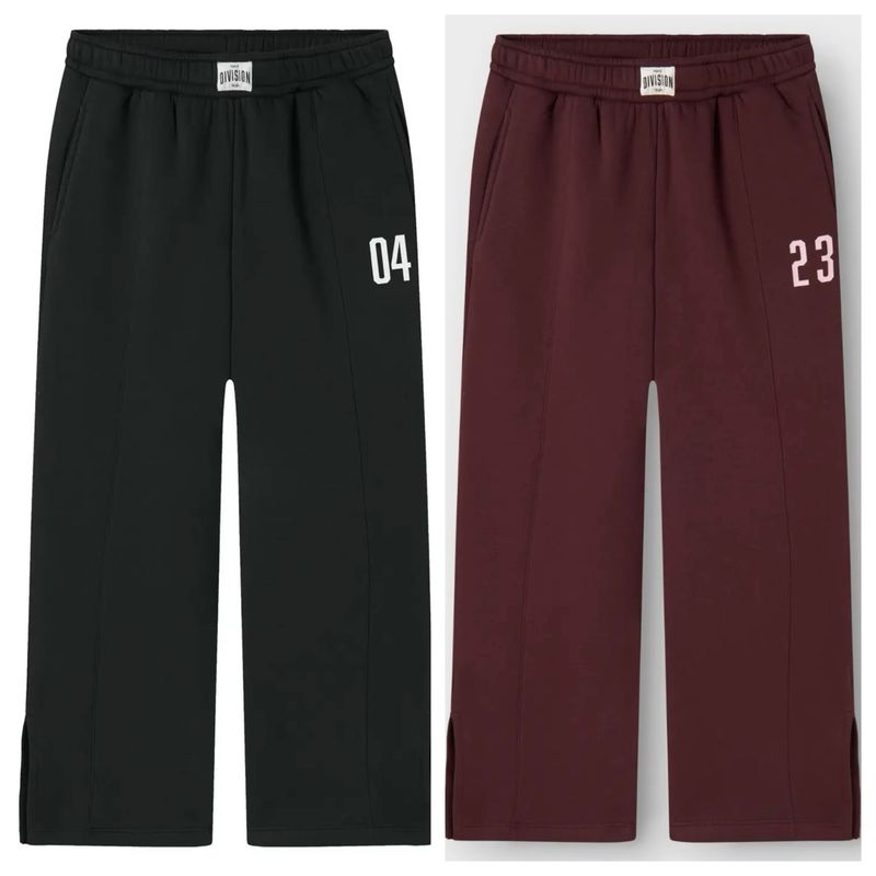 Coole brede joggingbroek meisjes  NKFODIKA NREG WIDE SWE PANT BRU BF