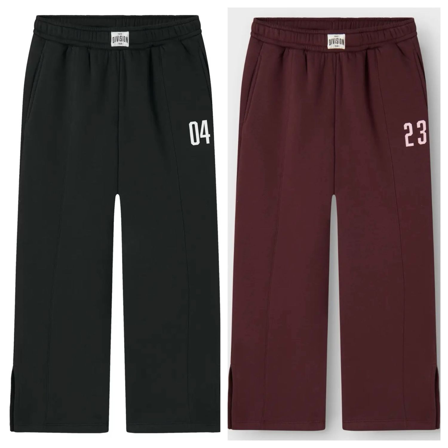 Coole brede joggingbroek meisjes  NKFODIKA NREG WIDE SWE PANT BRU BF