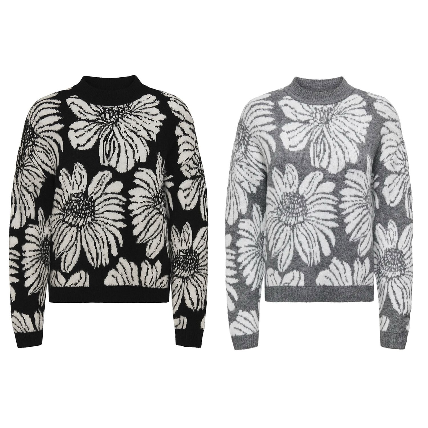 JDYSIGNE L/S O-NECK FLOW