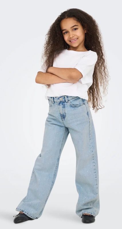ONLY GIRLS Wide-Fit Jeans