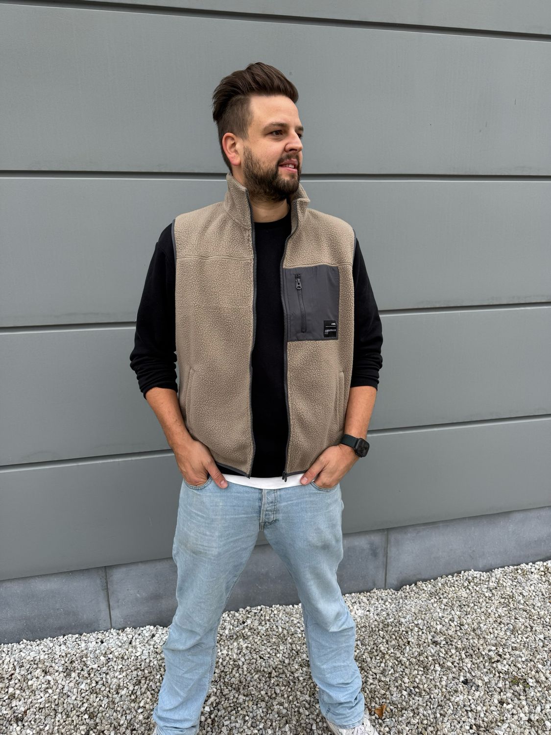 JREBAUSTIN TEDDY BODYWARMER JJ REBEL
