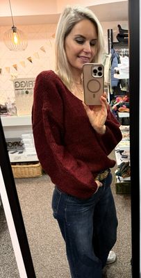 JDYDINEA L/S REVERSIBLE PULLOV. KNT NOOS