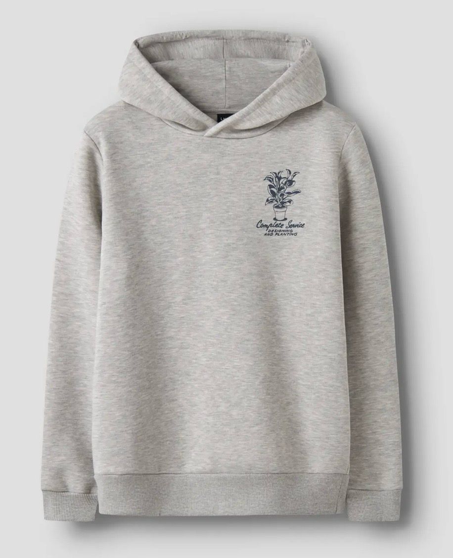 NLMKLANT LS BRU SWEAT W. HOOD