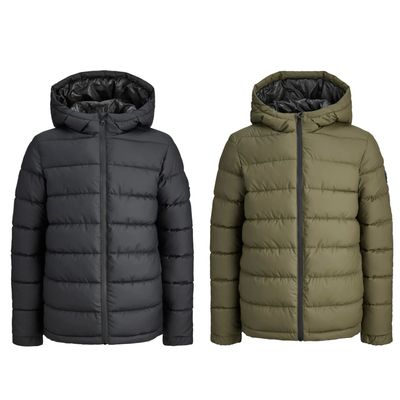 JCOPOINT PU PUFFER JACKET BF JNR