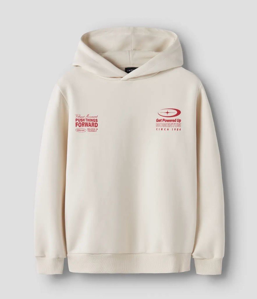 NLNMOMENT LS BRU SWEAT W. HOOD