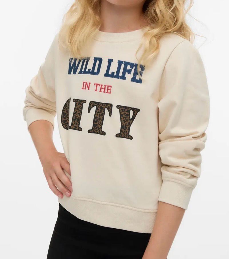 Vero moda girl sweater gewatteerd VMOCTAVIA