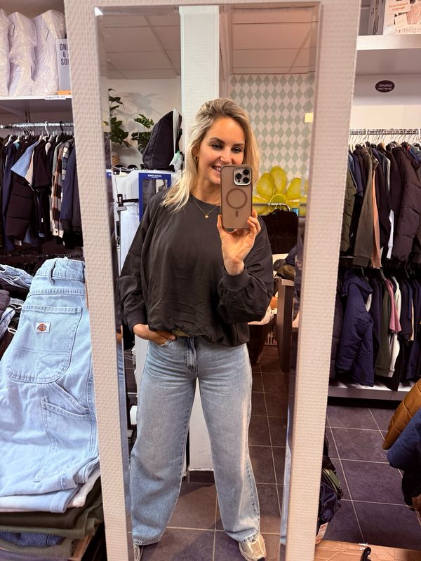 JDYBALOU L/S PUFF SWEAT JRS