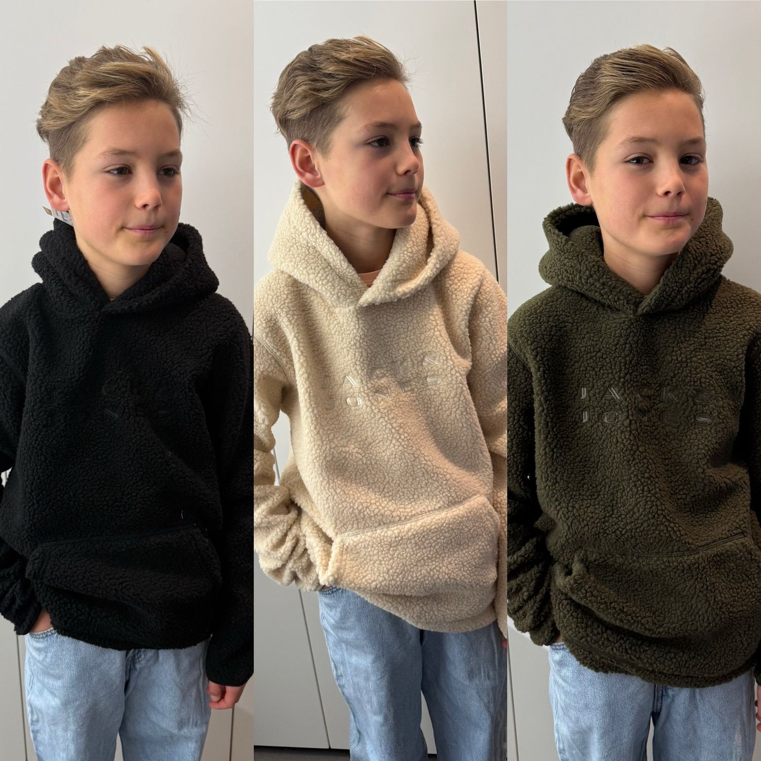 JCOFLARE TEDDY SWEAT HOOD JNR