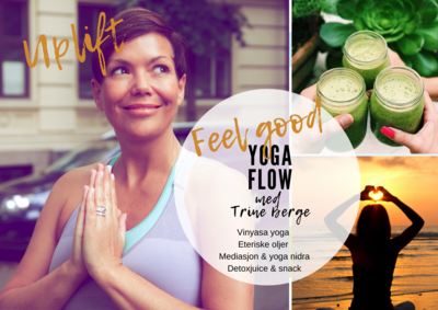 Feel Good And Yoga-Flow M/Trine MANDAG 4. Juli Kl 1800-2030