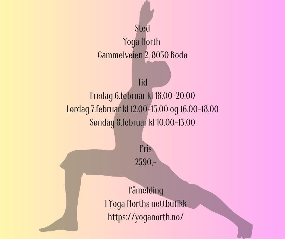 Iyengar Yoga Weekend-retreat med senior-Lærer Brigitta 6.-8. Februar