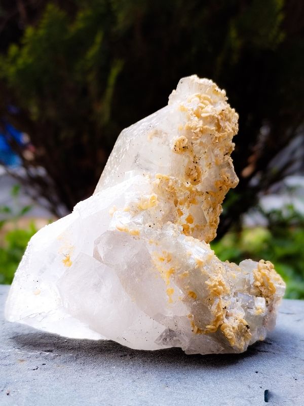 Panasqueira, Portugal. Fluroapatito, cuarzo y siderita 