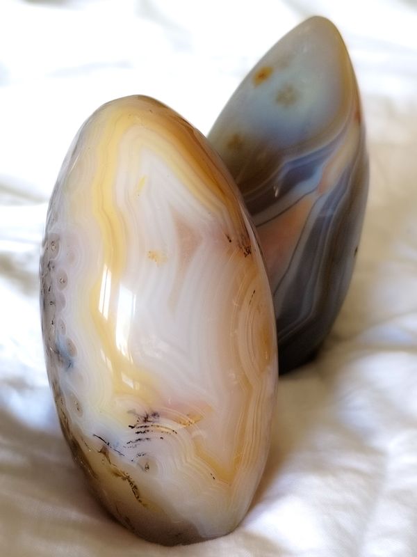 Ágata cornalina, Pareja de Colección y decoración