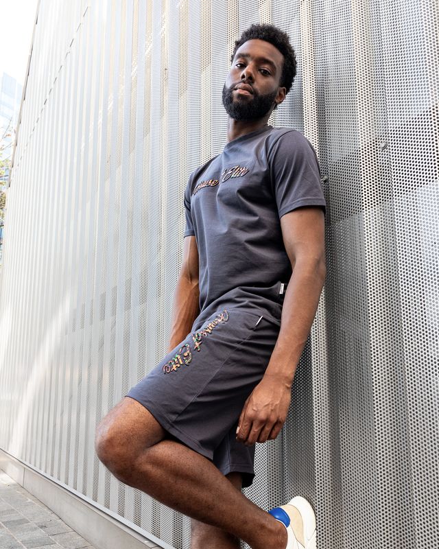 Grey Matching Summer Outfit
