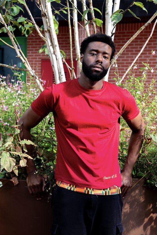 Red Kente T-shirt
