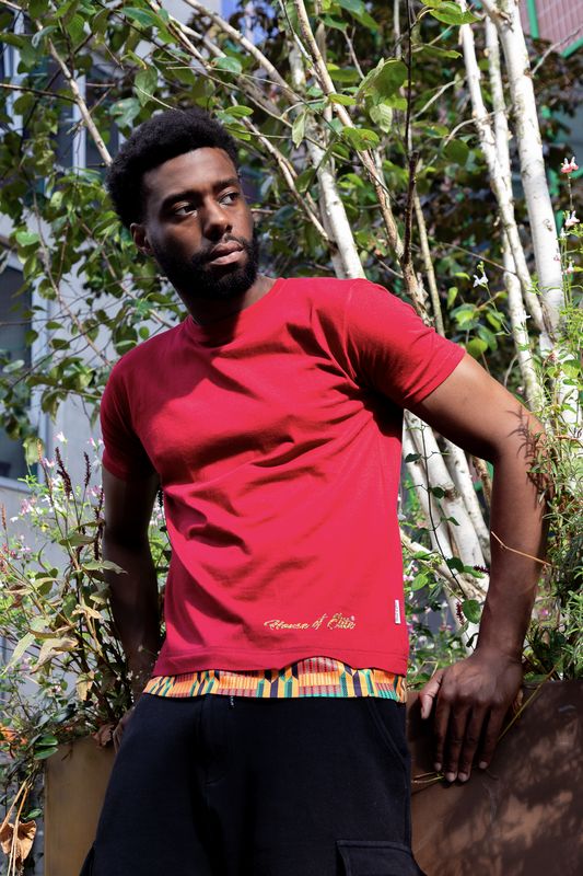 Red Kente T-shirt
