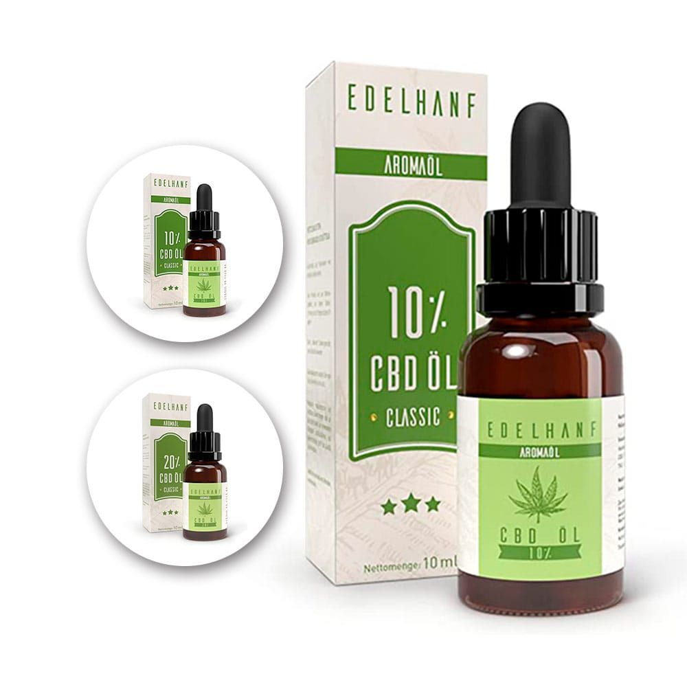 Edelhanf CBD Öl 10% – 1000mg - Premium Vollspektrum-Qualität