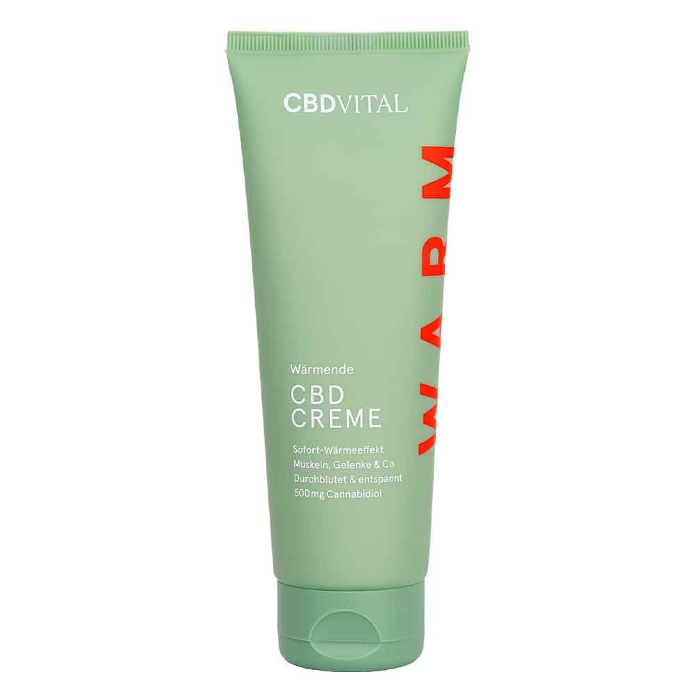 CBD Vital – Wärmende CBD Creme mit 500mg CBD – 120ml