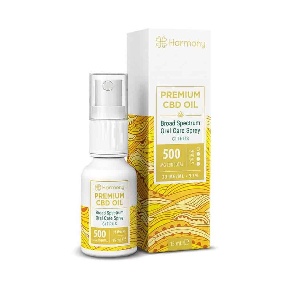 Harmony – CBD Spray - Zitrus 3,3% (500mg) – 15ml