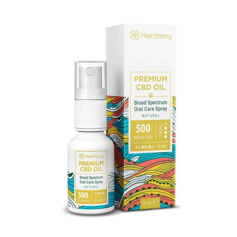 Harmony – CBD Spray - Natural 3,3% (500mg) – 15ml