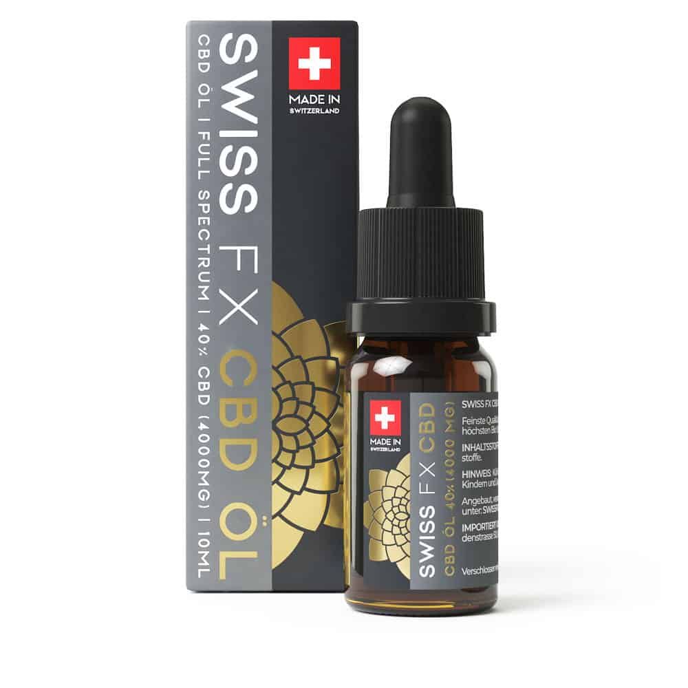 Swiss FX – Vollspektrum CBD - 40% SWISS FX 4.000mg