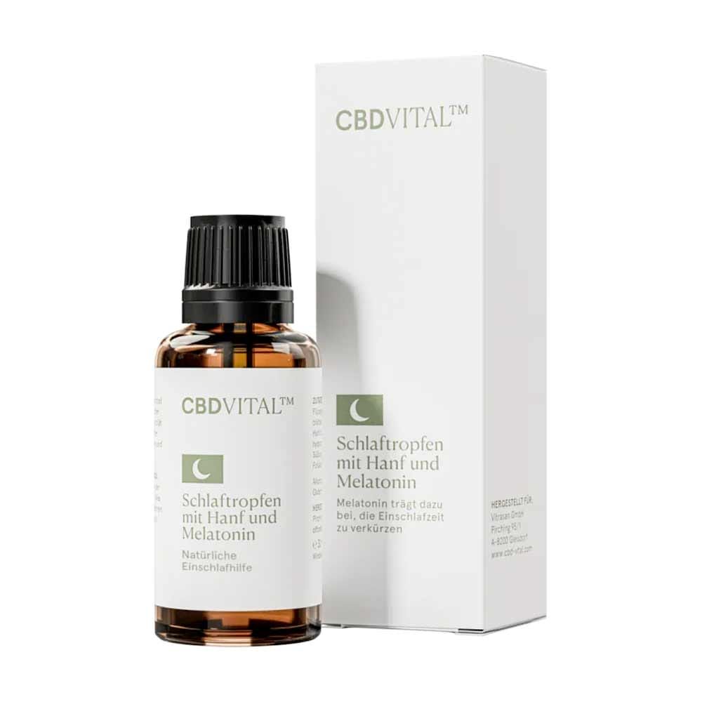 CBD Vital Schlaftropfen mit Melatonin