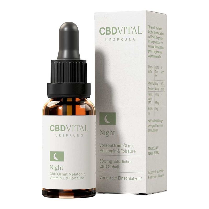 CBD VITAL – Ursprung NIGHT - 500 MG