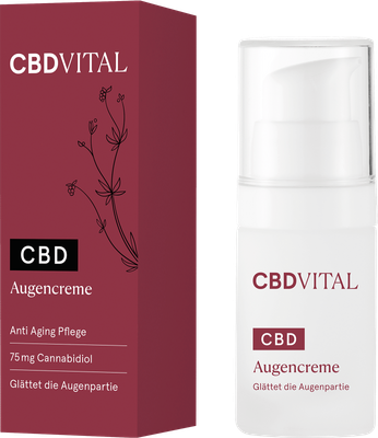 CBD VITAL – Premium – Augencreme – CBD Creme – 15ml