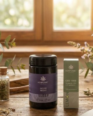 Schlafroutine Duo – Melatonin & CBD Lemon Aroma - Öl
