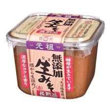 Mutenka Nama Miso Red / 無添加生みそ　赤