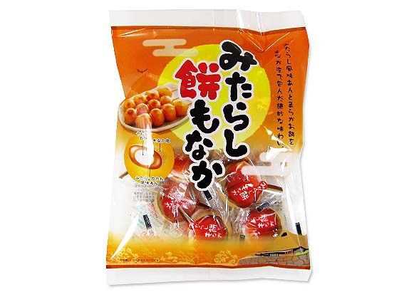 Mitarashi mochi Monaka / みたらし餅もなか