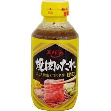 Ebara Yakiniku Sauce Mild 300g / ｴﾊﾞﾗ 焼肉のたれ 甘口